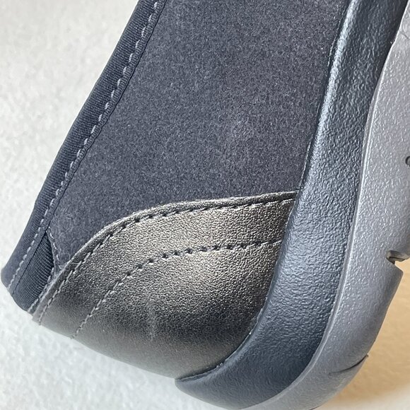 Aravon Wembly Side Zip Faux Suede Shoes Size 8.5 Narrow - Picture 7 of 16